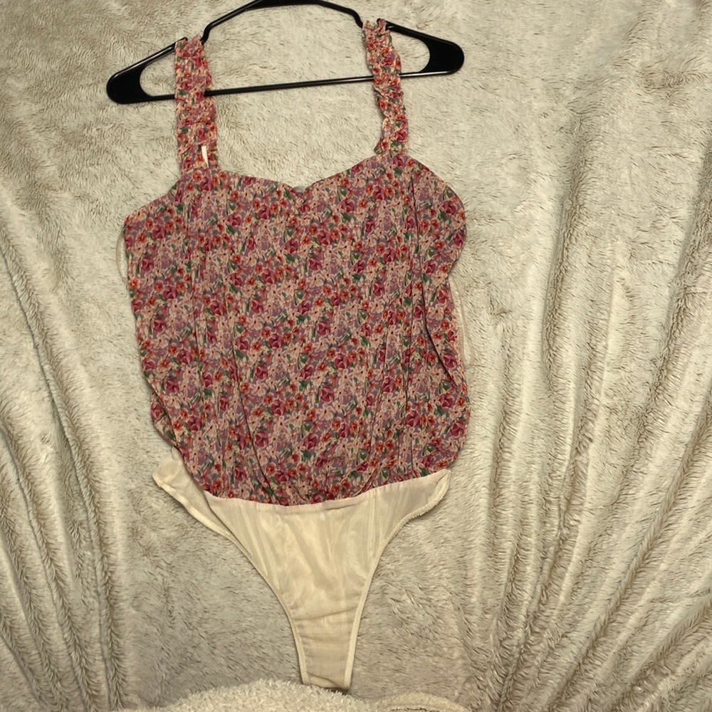NanaMacs Lush Floral Bodysuit